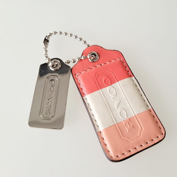 Coach Handbags - Coach Pink and Coral Hangtags